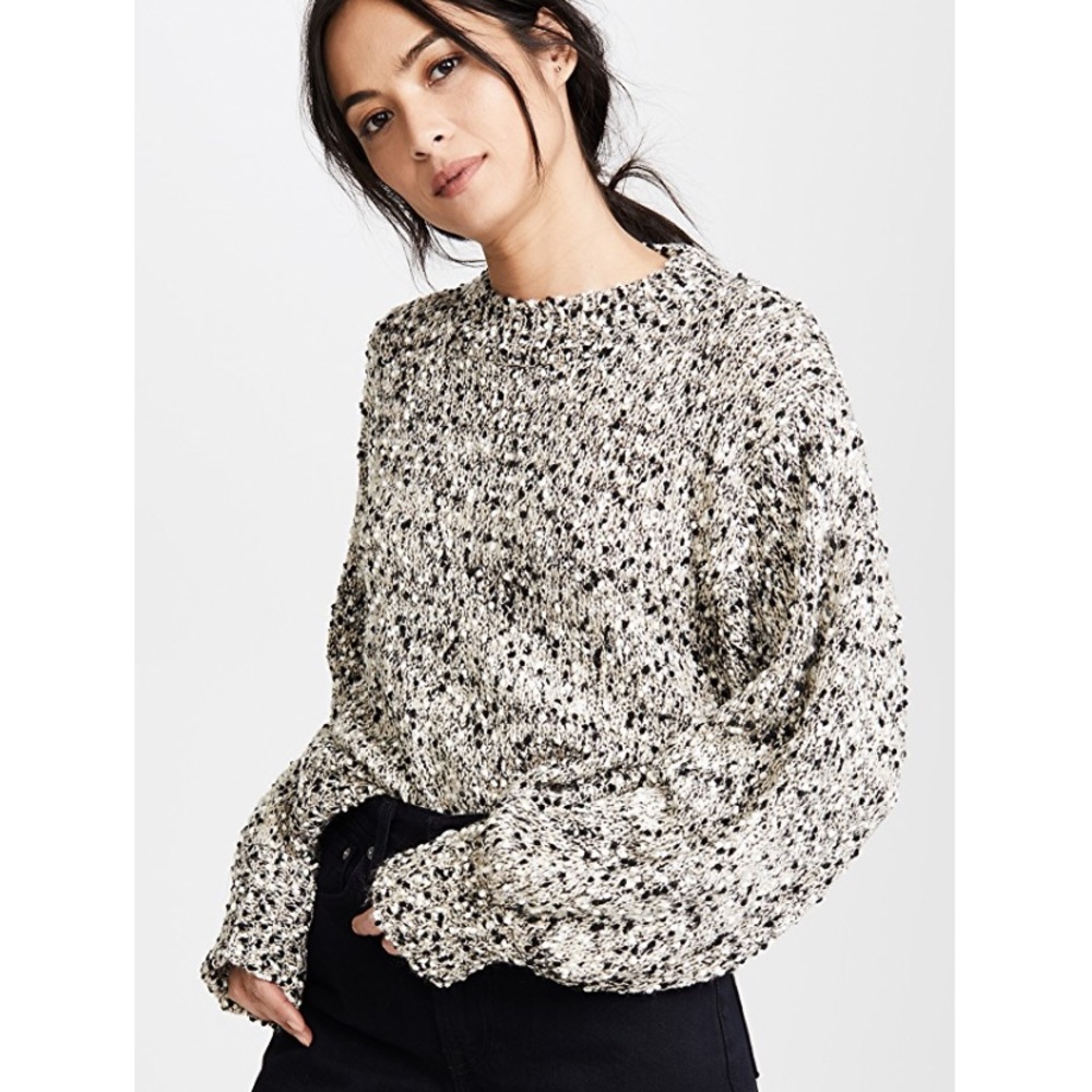 Anthropologie Moon River Marled, Nubby sweater